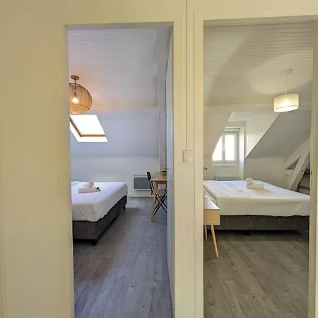 Charming Apartment, With Harbor View, Center Apartamento Pornic
